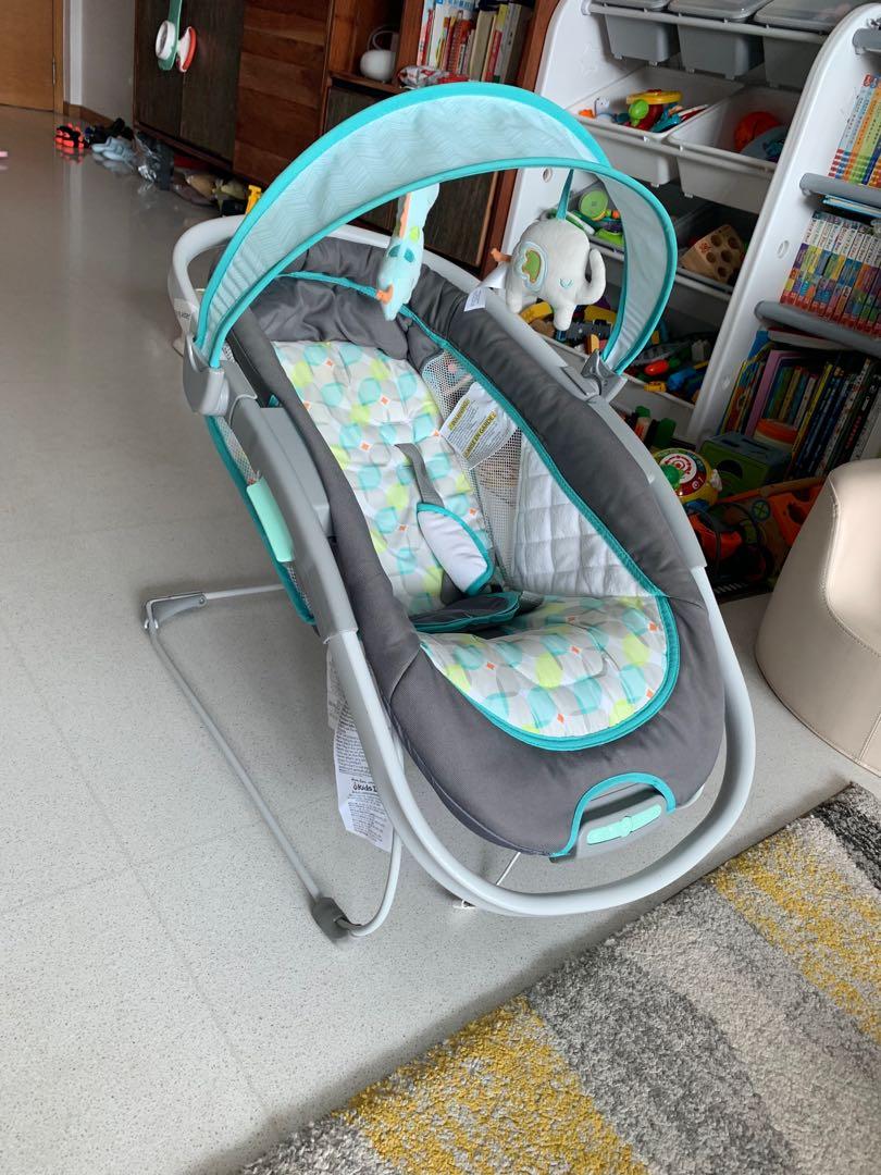 Ingenuity Inreach Mobile High view baby bouncer and lounger and rocker
