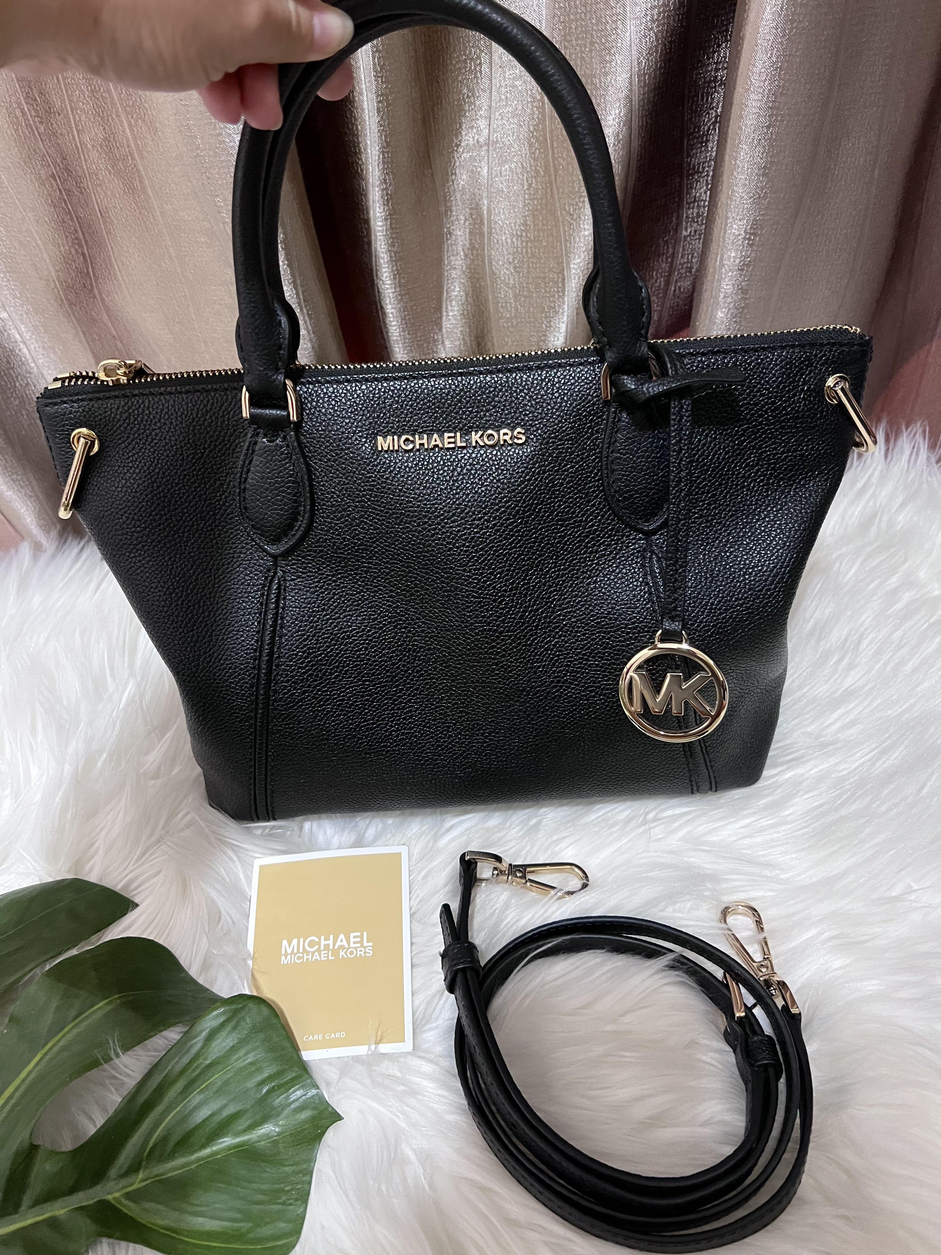 Michael michael kors sierra leather medium satchel discount