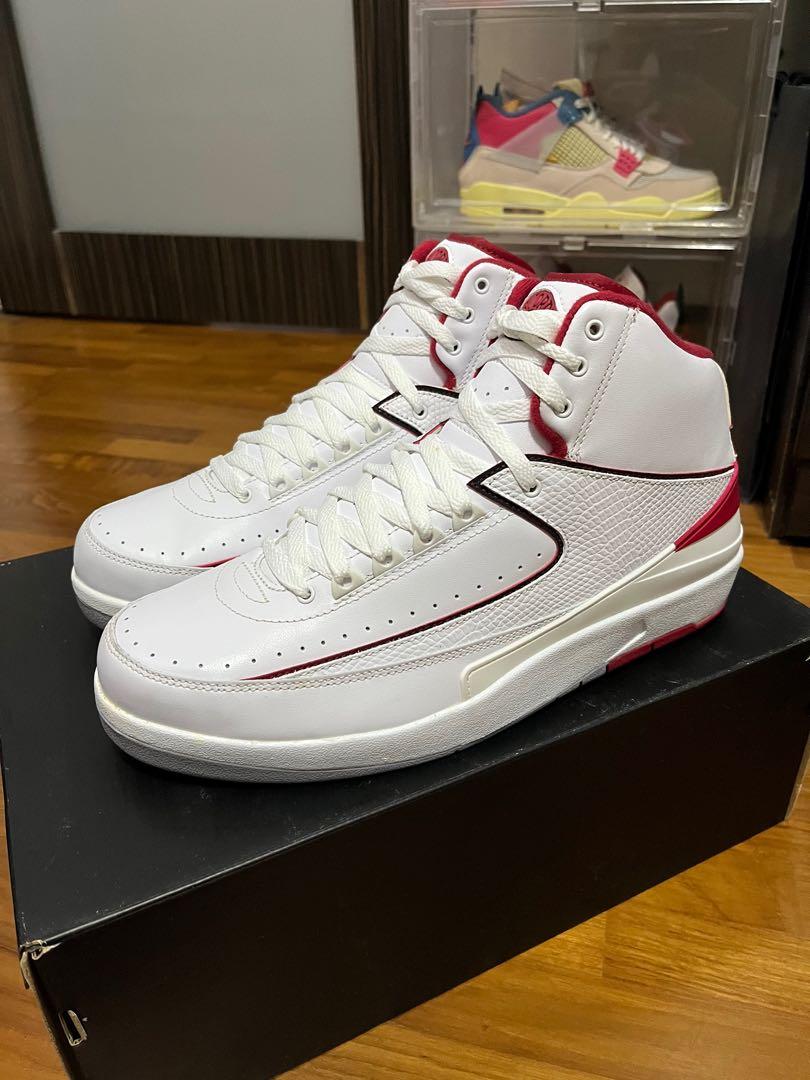 All white jordan 2 on sale