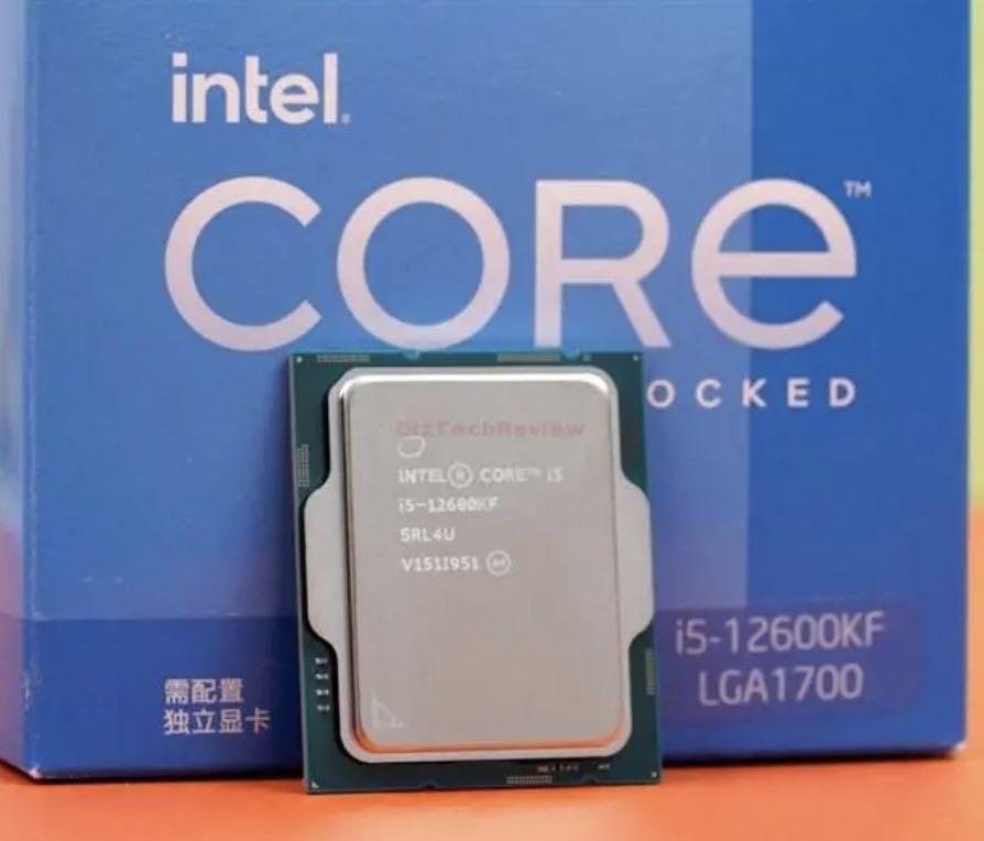 Intel I5 12600KF + Z690 Aorus Pro gigabyte cpu and mobo