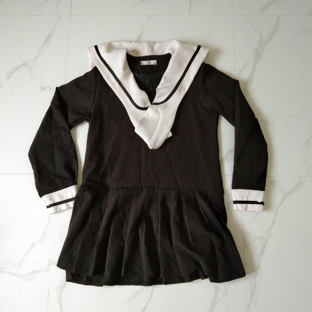 Japanese Sailor uniform dress, Women's Fashion, Dresses & Sets, Dresses ...