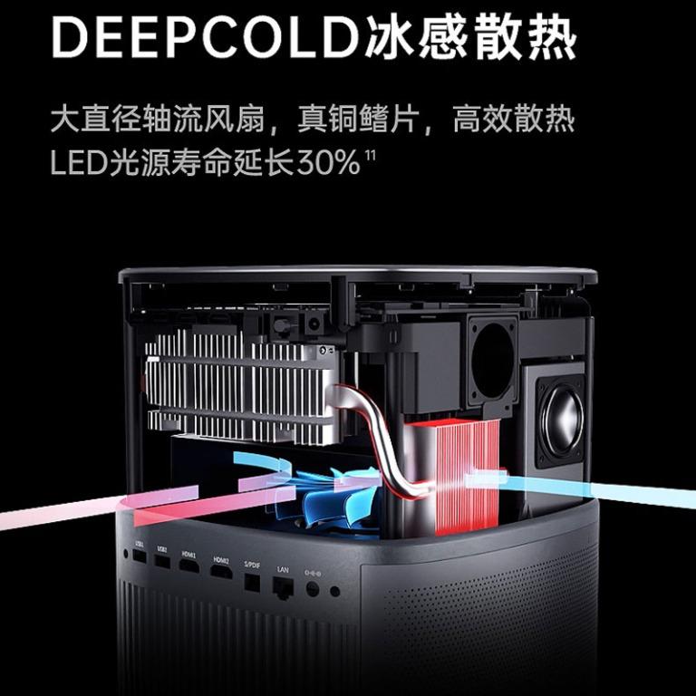 JmGO J10 Android Smart Home TV Projector DLP 3D Native 1080p HD 1850