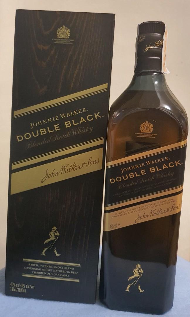 Johnny Walker Double Black 1L, Food & Drinks, Beverages on ...