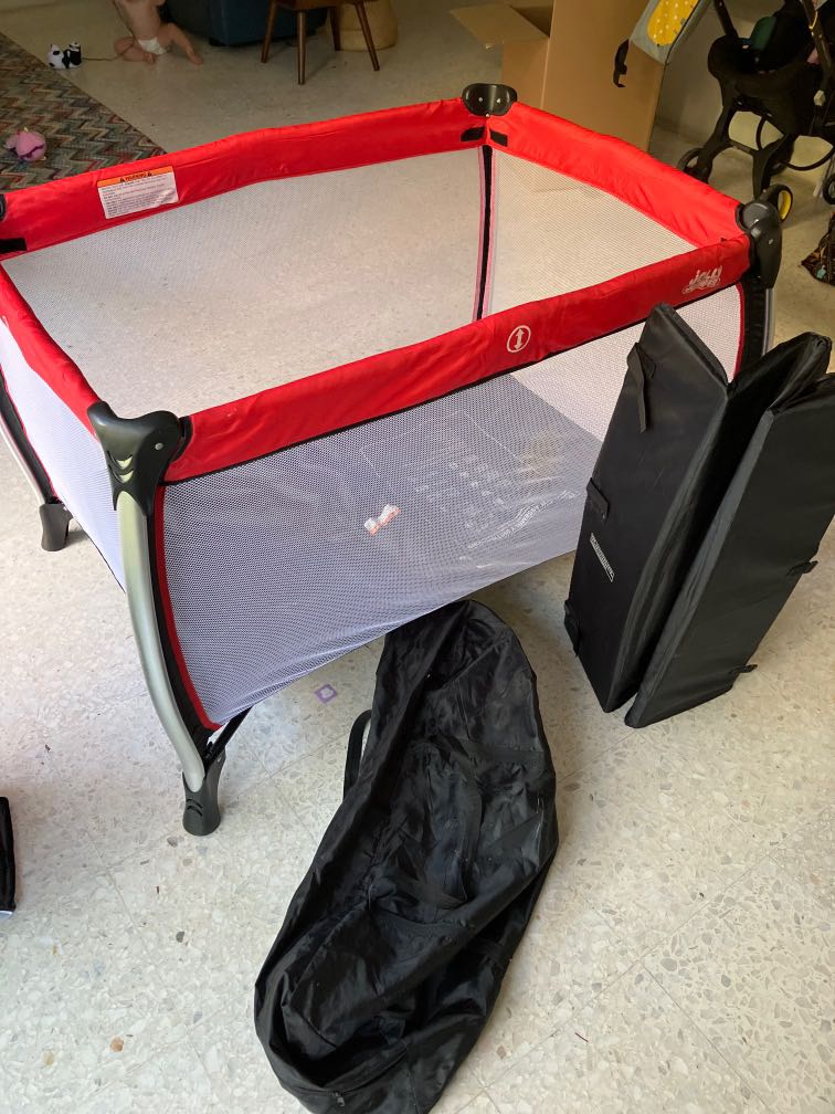 Jolly jumper cot / playpen / nursing pillows, Babies & Kids, Baby