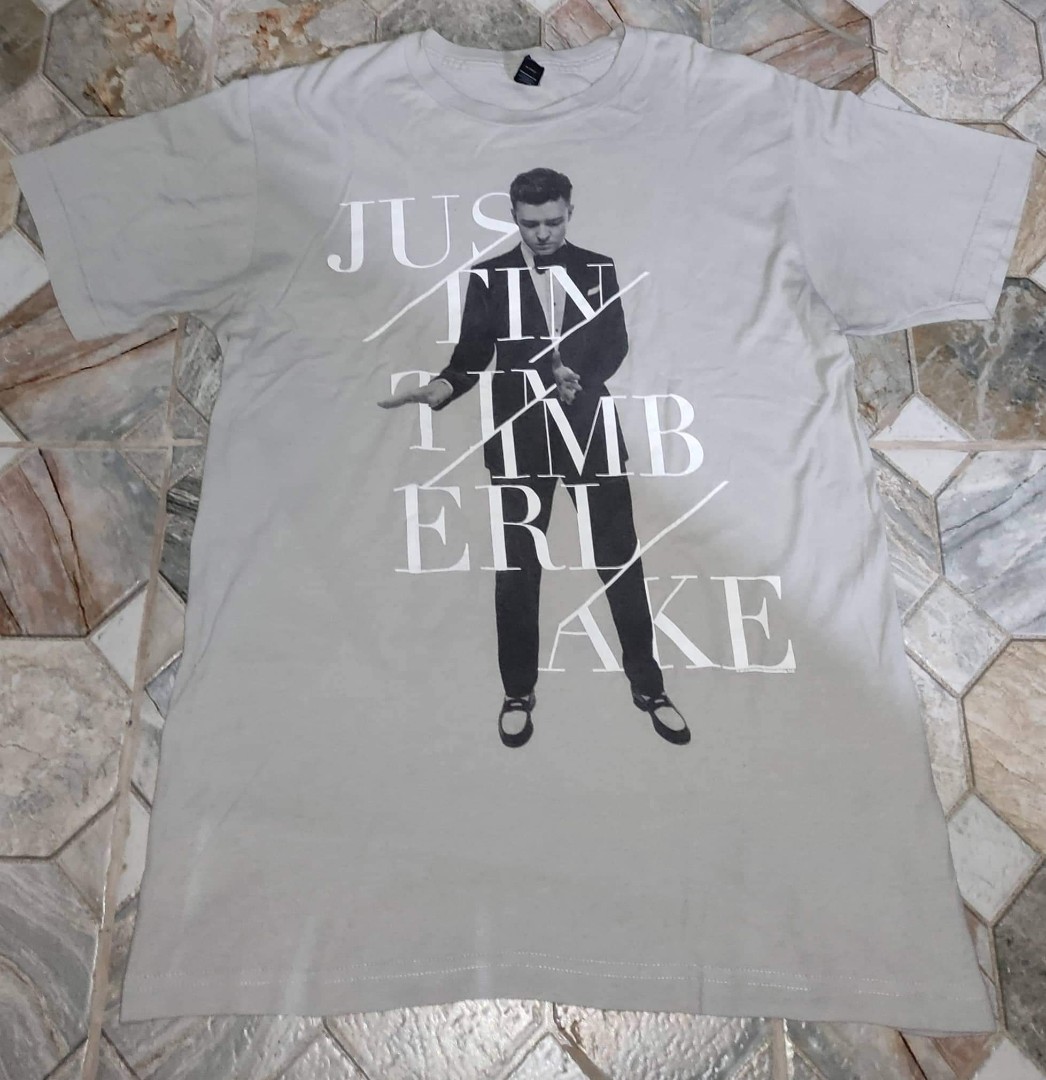 Justin Timberlake Tour Shirt, Men's Fashion, Tops & Sets, Tshirts