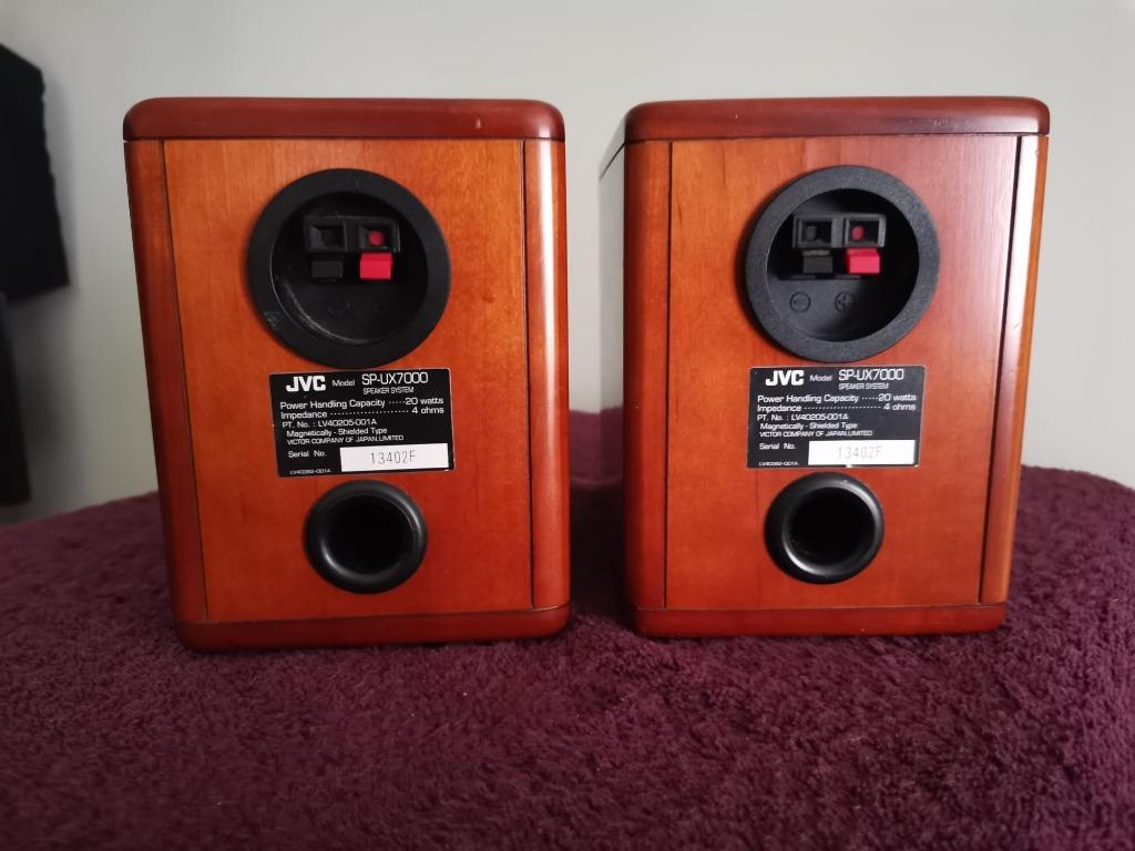 JVC SPUX7000 wood ceramic, 音響器材, Soundbar、揚聲器、藍牙喇叭、耳擴 Carousell