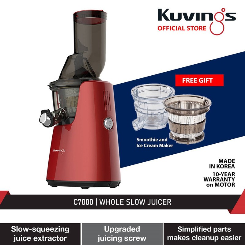 Kuving whole fruit slow juicer, TV & Home Appliances, Kitchen