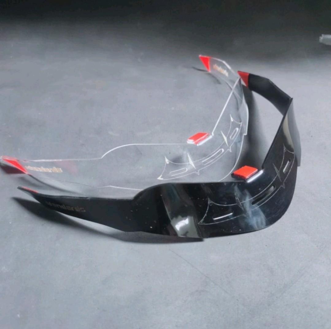 Kyt spoiler fin NOT HELMET, Motorcycles, Motorcycle Accessories on