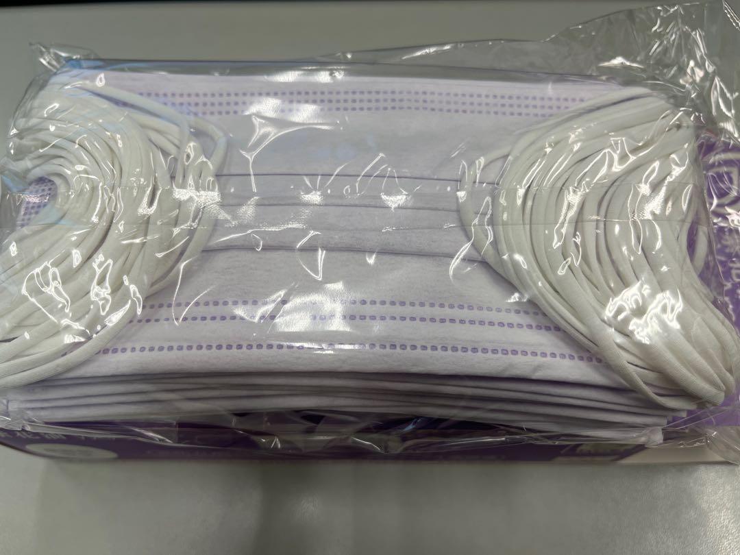 紫花油level 3口罩一盒30片 健康及營養食用品 口罩 面罩 Carousell