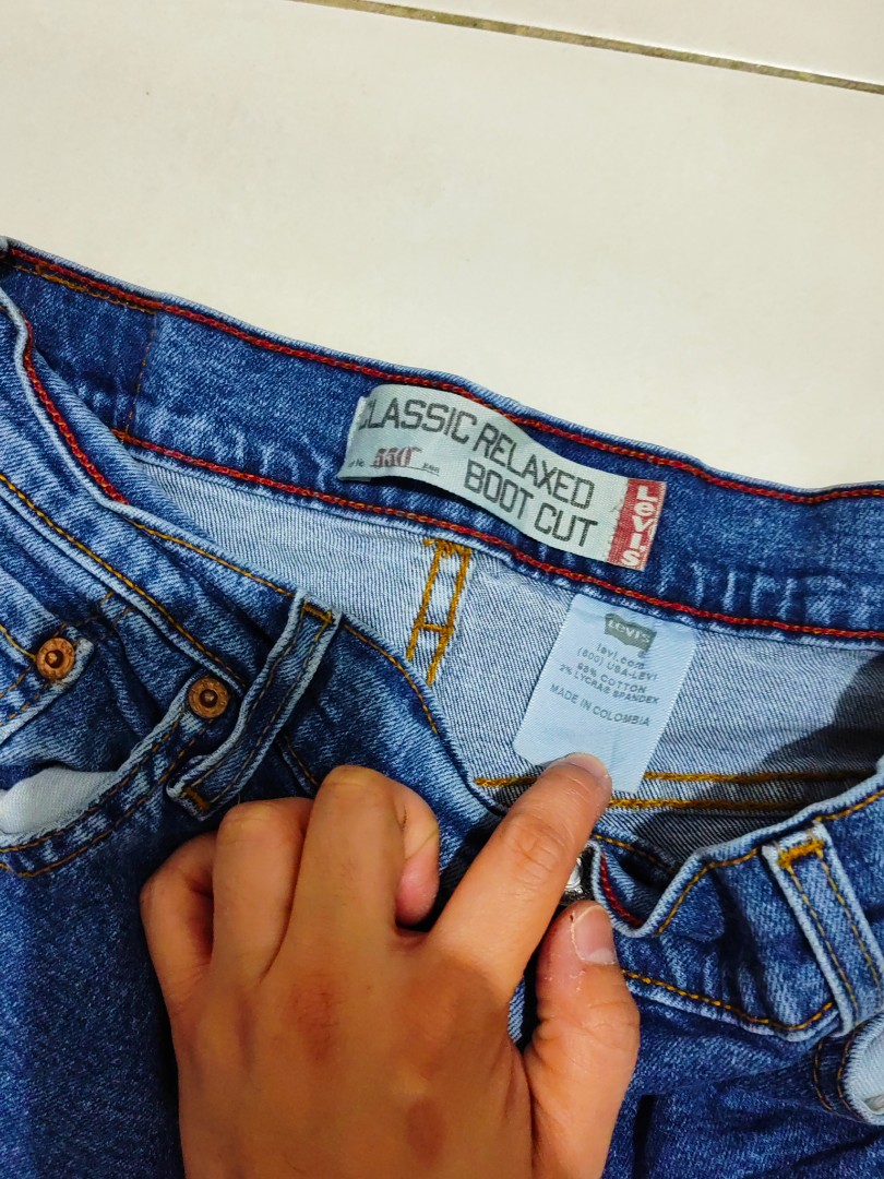 Levi relaxed sales boot cut