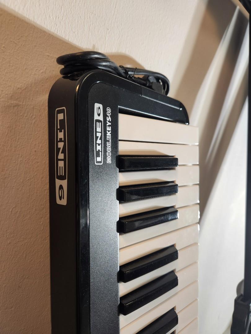 LINE6 49 keys midi keyboard + SOUNDKING keyboard stand, Hobbies & Toys