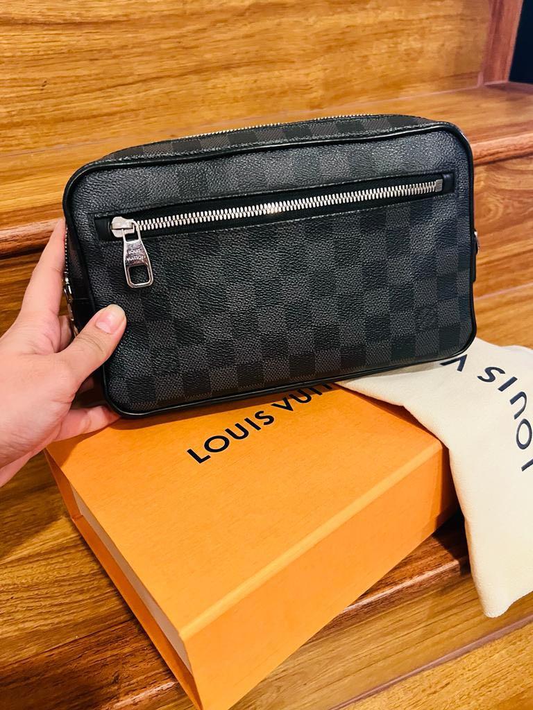 Louis Vuitton Kasai Clutch Damier Graphite Bag: Where Style Meets  Functionality 