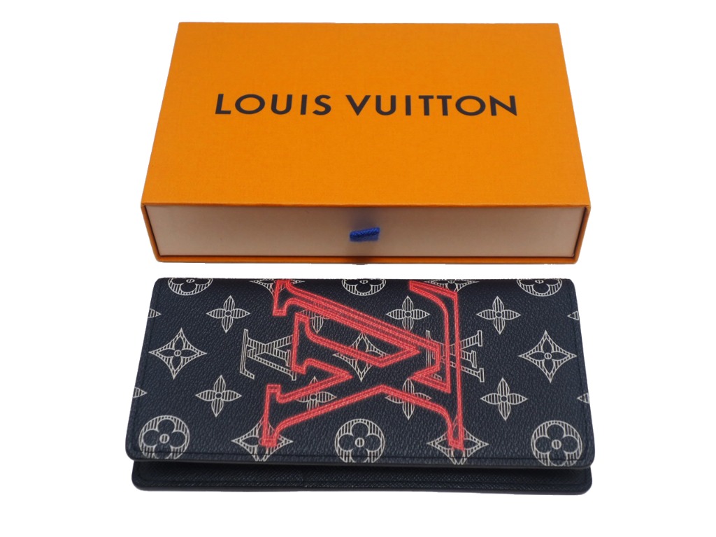 Replica Louis Vuitton Monogram Upside Down Canvas Multiple Wallet