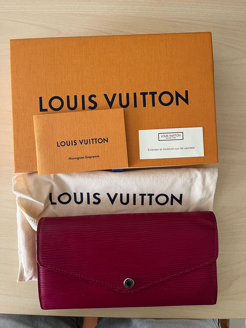 Authentic Louis Vuitton Monogram Sarah Wallet (Old Model) M61725