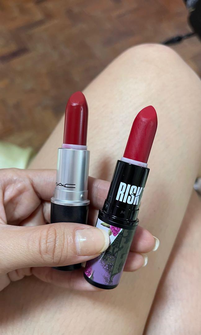 Mac ruby woo and red Beauty Care, Face, Makeup on Carousell