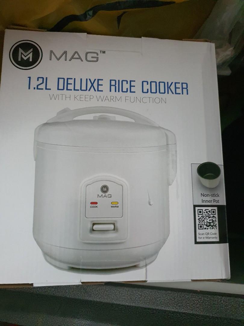 MAG 1.2 Deluxe Rice Cooker, TV & Home Appliances, Kitchen Appliances ...