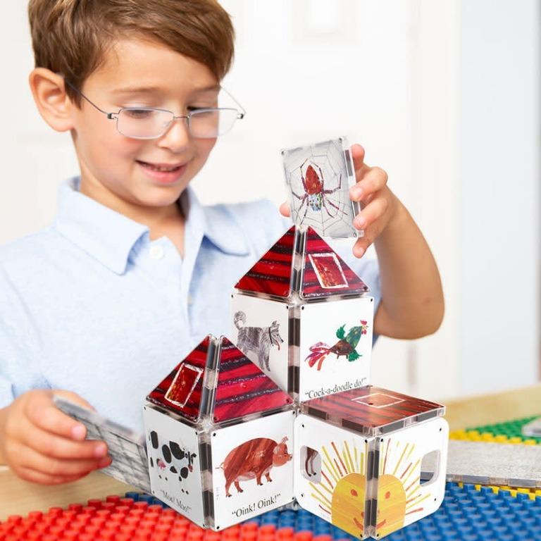 MAGNA-TILES The Very Busy Spider The World of Eric Carle Structures ...