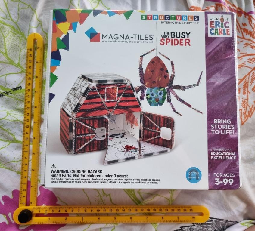 MAGNA-TILES The Very Busy Spider The World of Eric Carle Structures ...