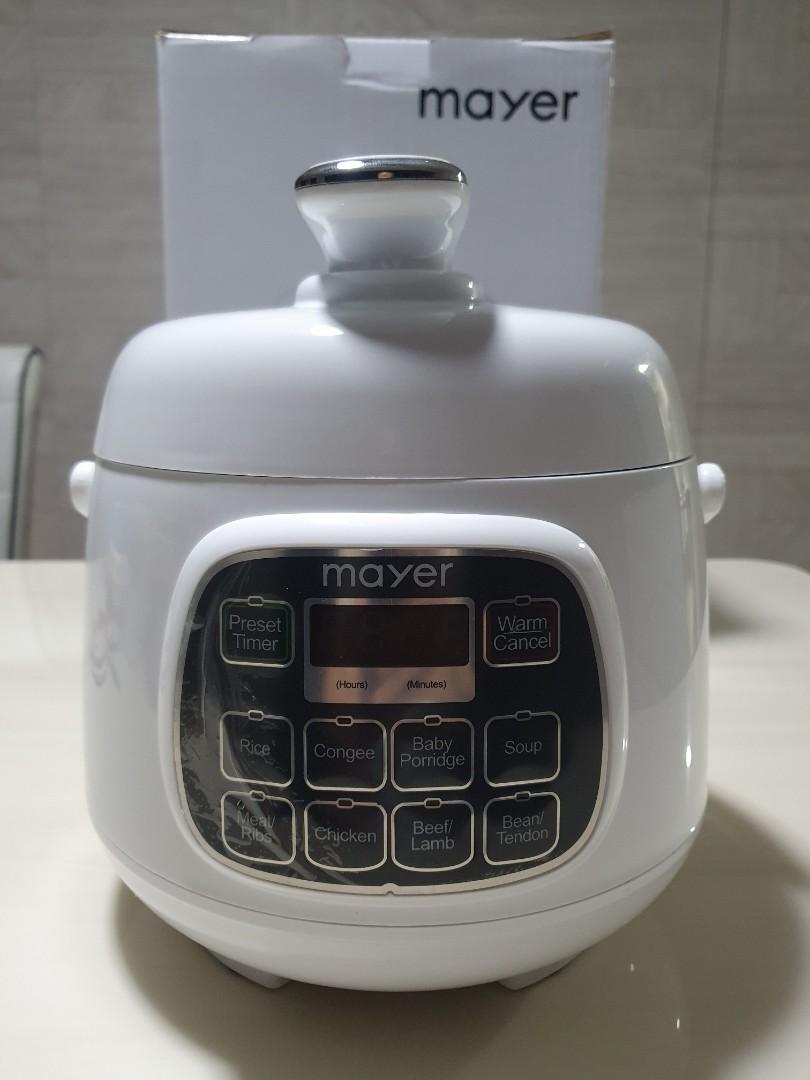 Mayer pressure cooker hotsell mmpc1650 manual