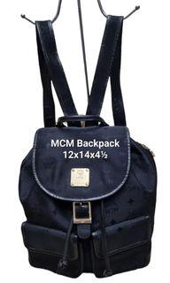 MCM Nylon Backpack