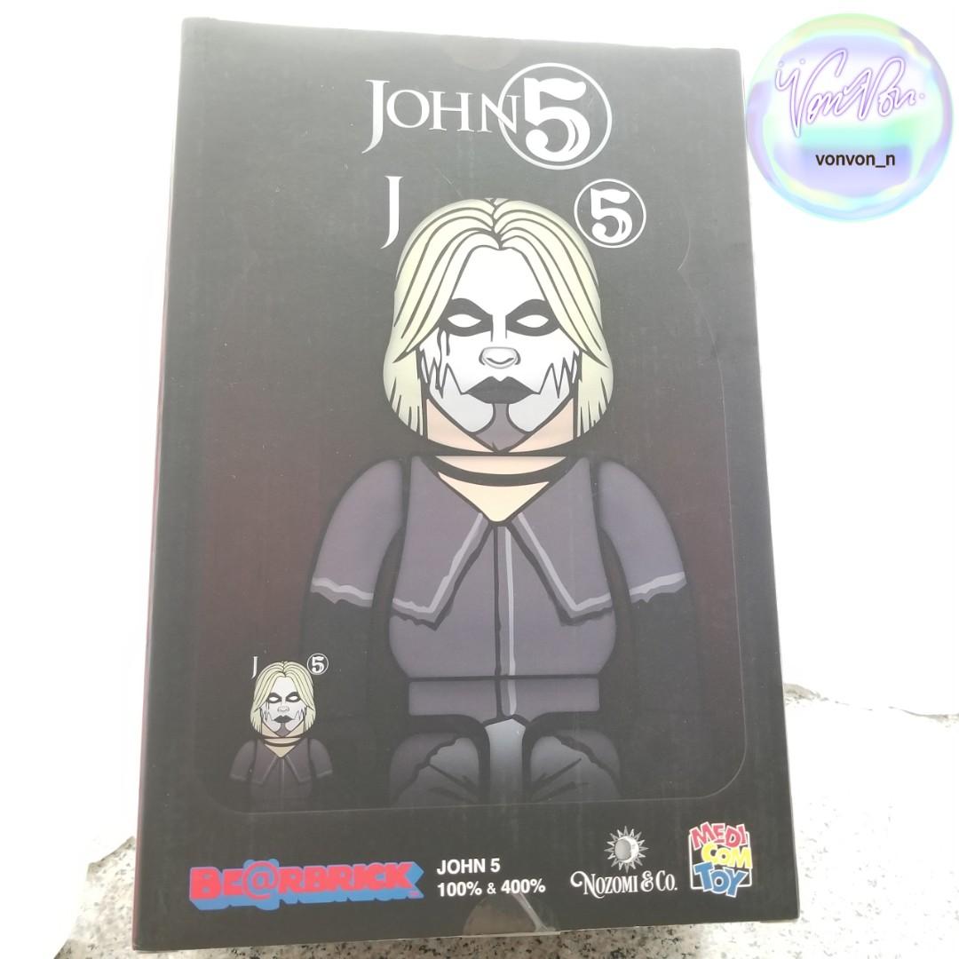100% 400% 0 & John BE@RBRICK Be@rbrick MEDICOM TOY Figure Set