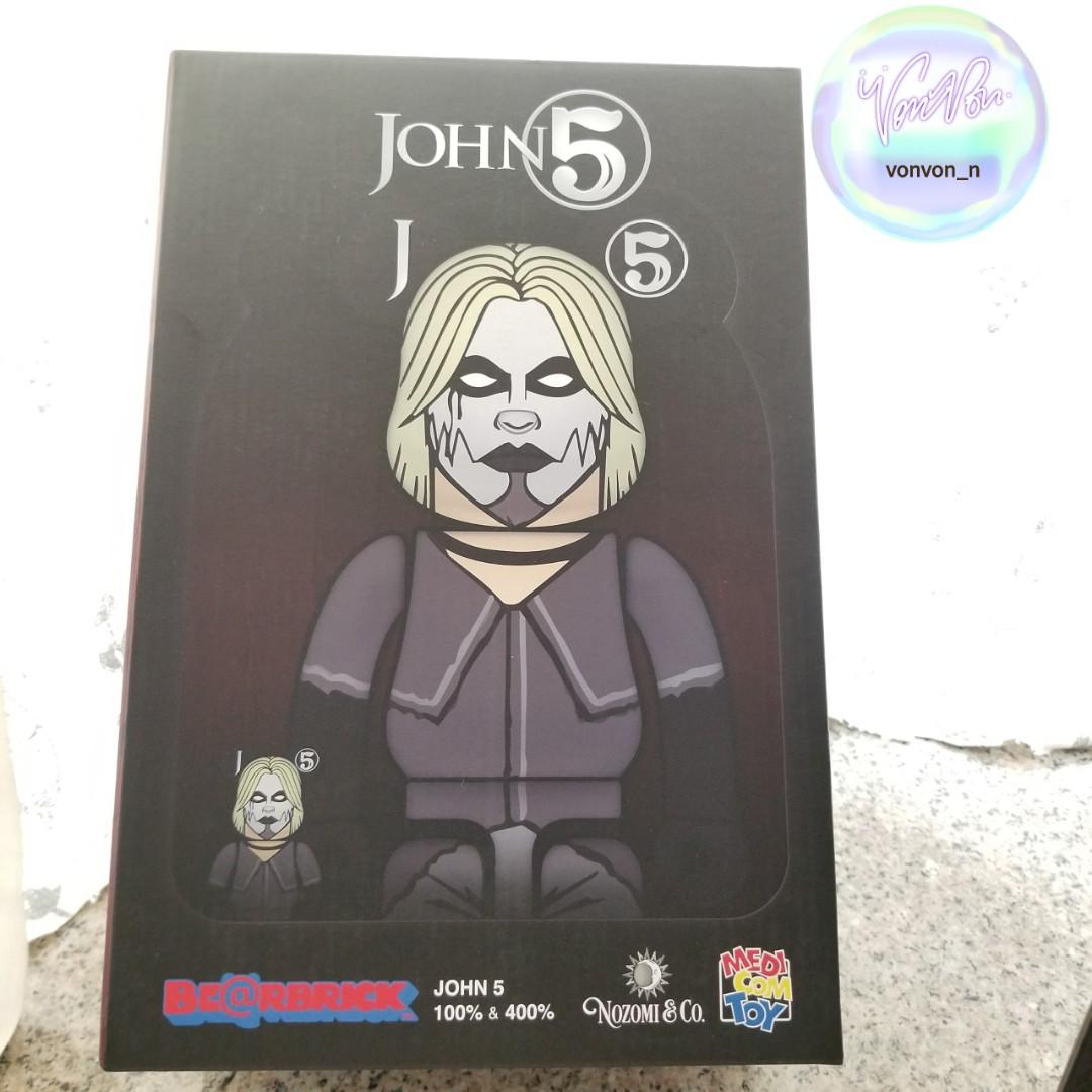 BE@RBRICK John 5 100% & 400%MEDICOM TOY