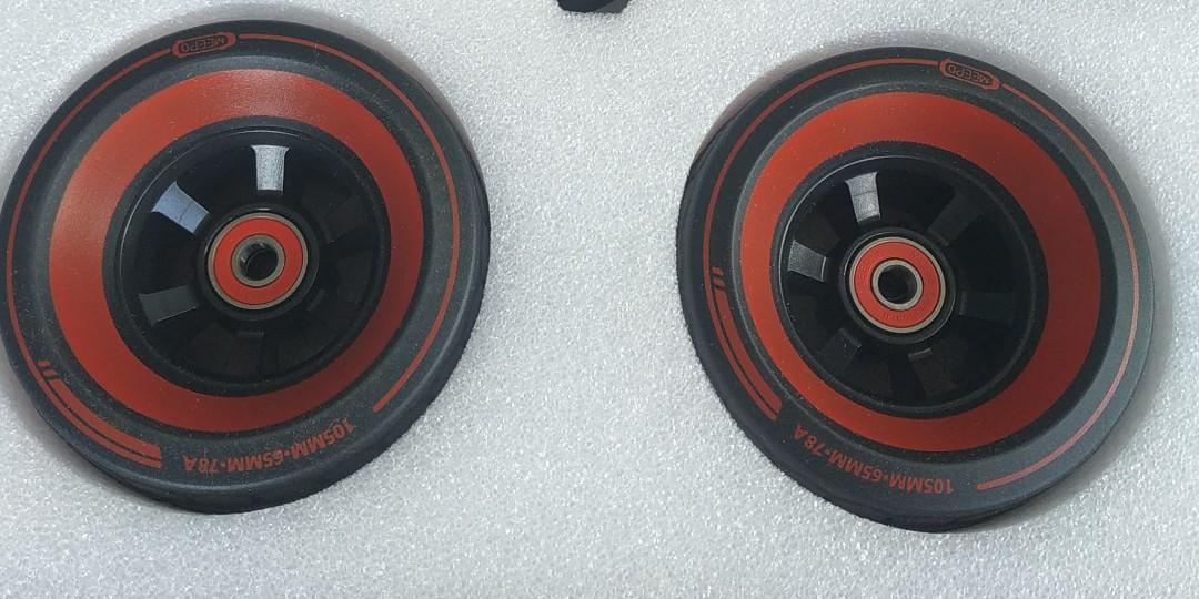 Meepo electric skateboard front normal donut wheels, Sports Equipment