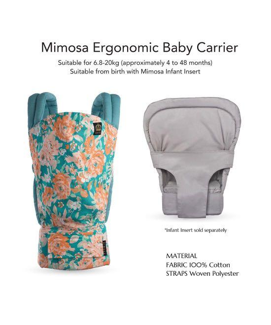 Mimosa baby cheap carrier review
