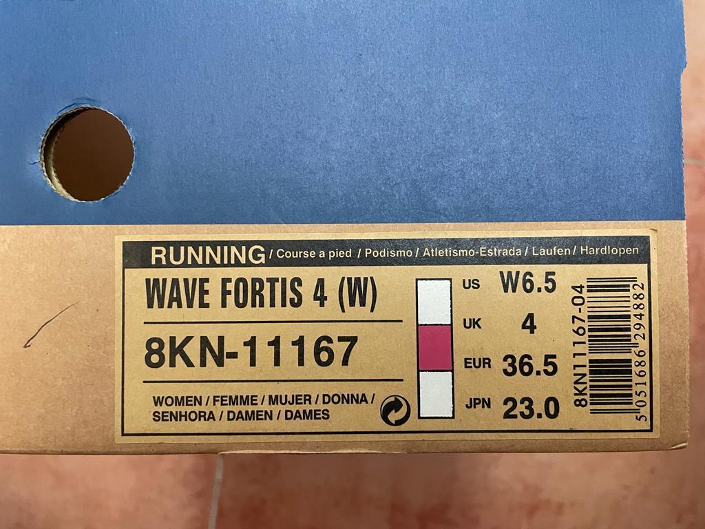 Mizuno wave fortis 4 hot sale
