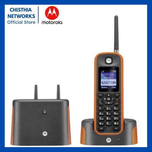 Motorola O201 Long Range Digital Cordless Phone, TV & Home Appliances