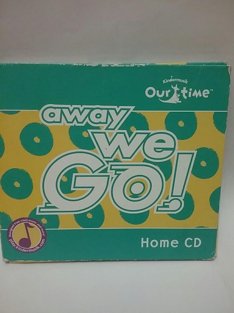 Music CD 雙碟裝Kindermusik Our Time Away We Go! Home CD😀英文兒歌