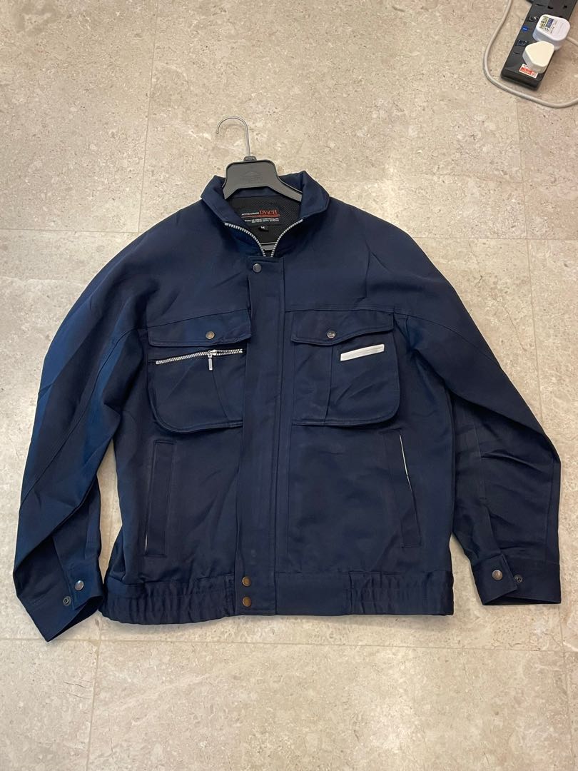 navy blue cargo vintage jacket, Men's Fashion, Coats, Jackets and ...