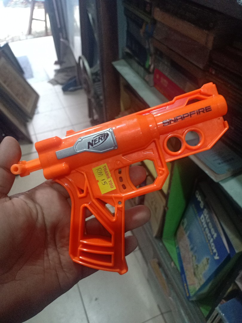Bløde lol suppe Nerf snapfire, Hobbies & Toys, Toys & Games on Carousell