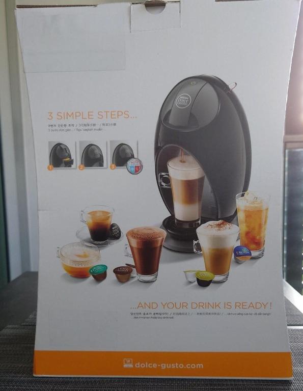 Nescafe Dolce Gusto (Jovia) Coffee Machine + Dolce Gusto Descaler + 2
