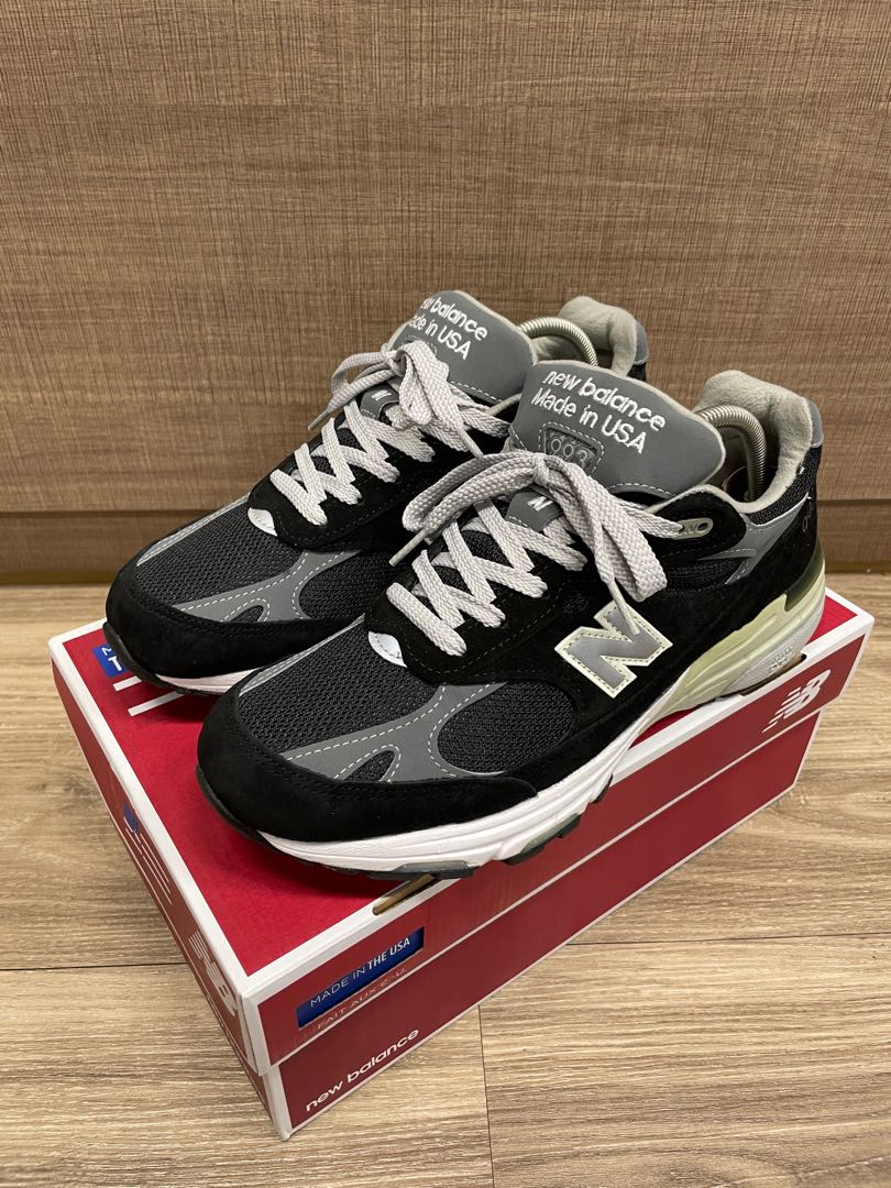 New Balance MR993BK US9 990 990v3 991 992 993 ald, 男裝, 鞋, 波鞋