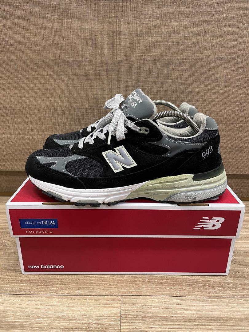 New Balance MR993BK US9 990 990v3 991 992 993 ald, 男裝, 鞋, 波鞋