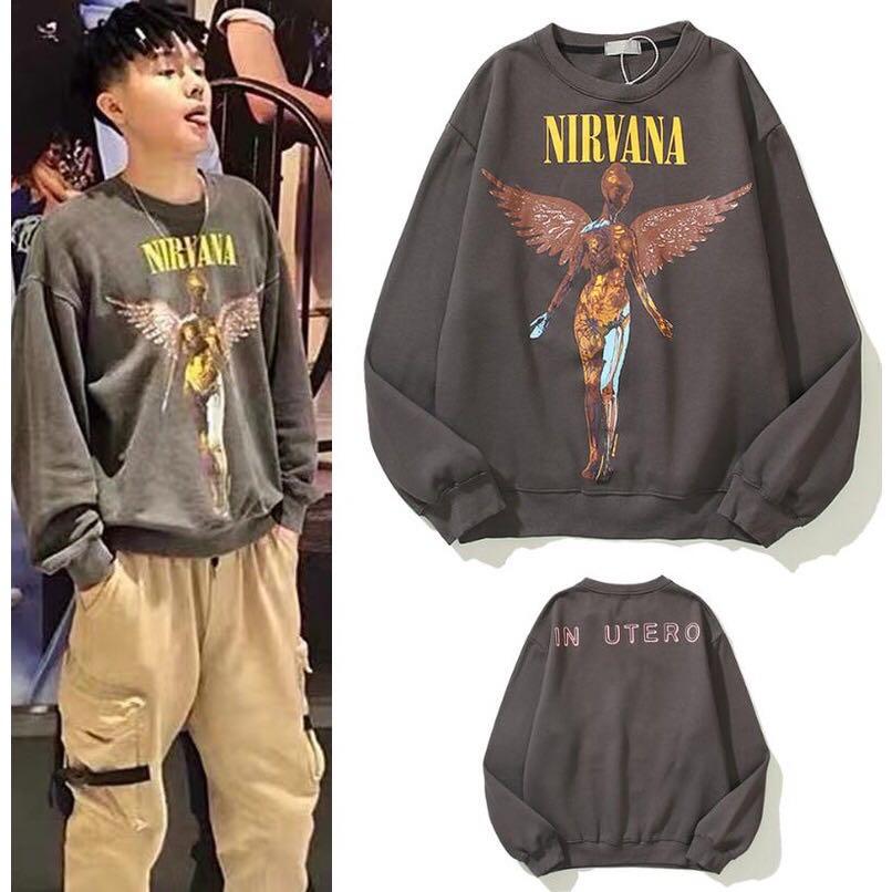 Nirvana In Utero Sweatshirt Crewneck