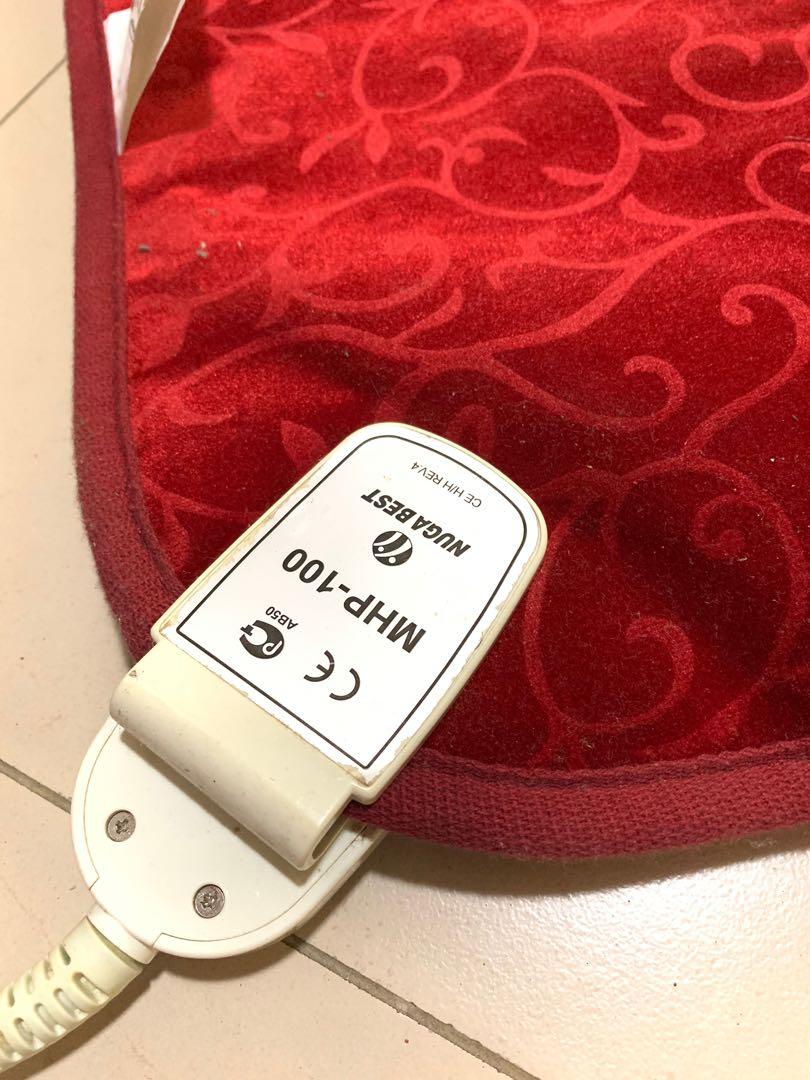 Nuga Best MHP100 Heating Pad, Health & Nutrition, Massage Devices on