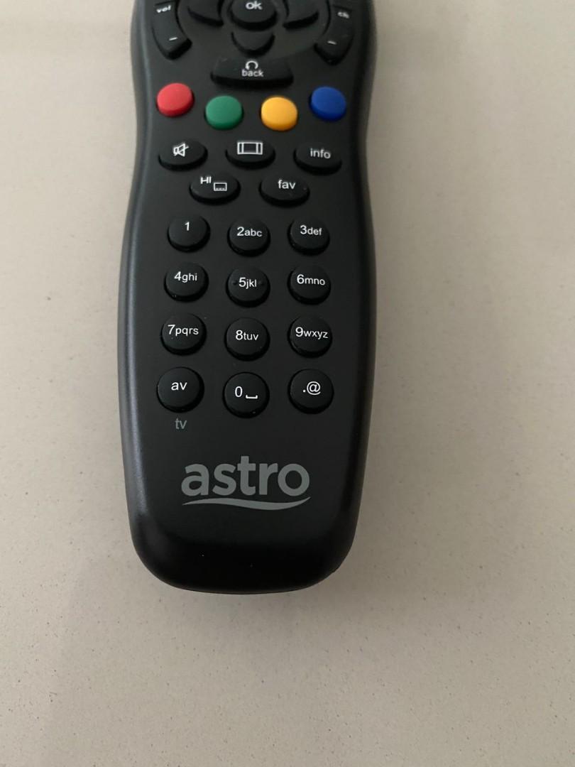 Original Astro Remote Control, TV & Home Appliances, TV & Entertainment