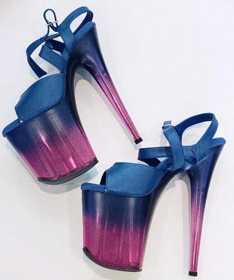Purple 2024 ombre heels