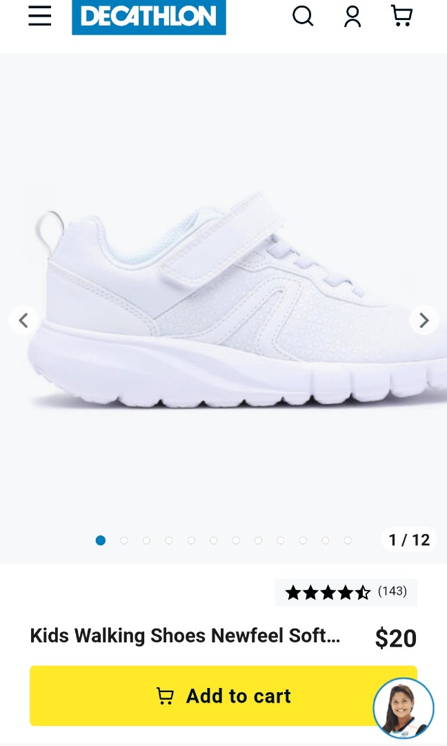 Newfeel white shoes best sale
