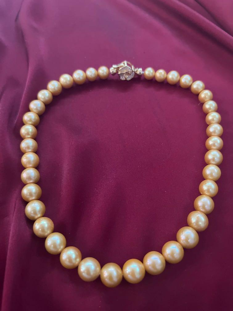 Rare outlet gold pearls