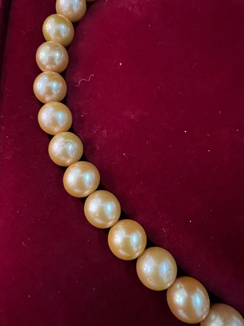 Rare gold hotsell pearls