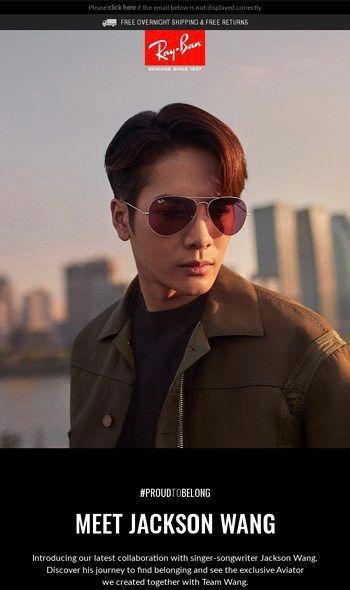 Ray ban x jackson wang store
