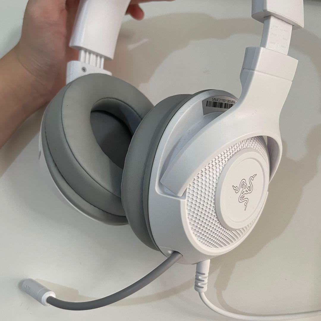 Razer Kraken X Gaming Headset White 57 OFF