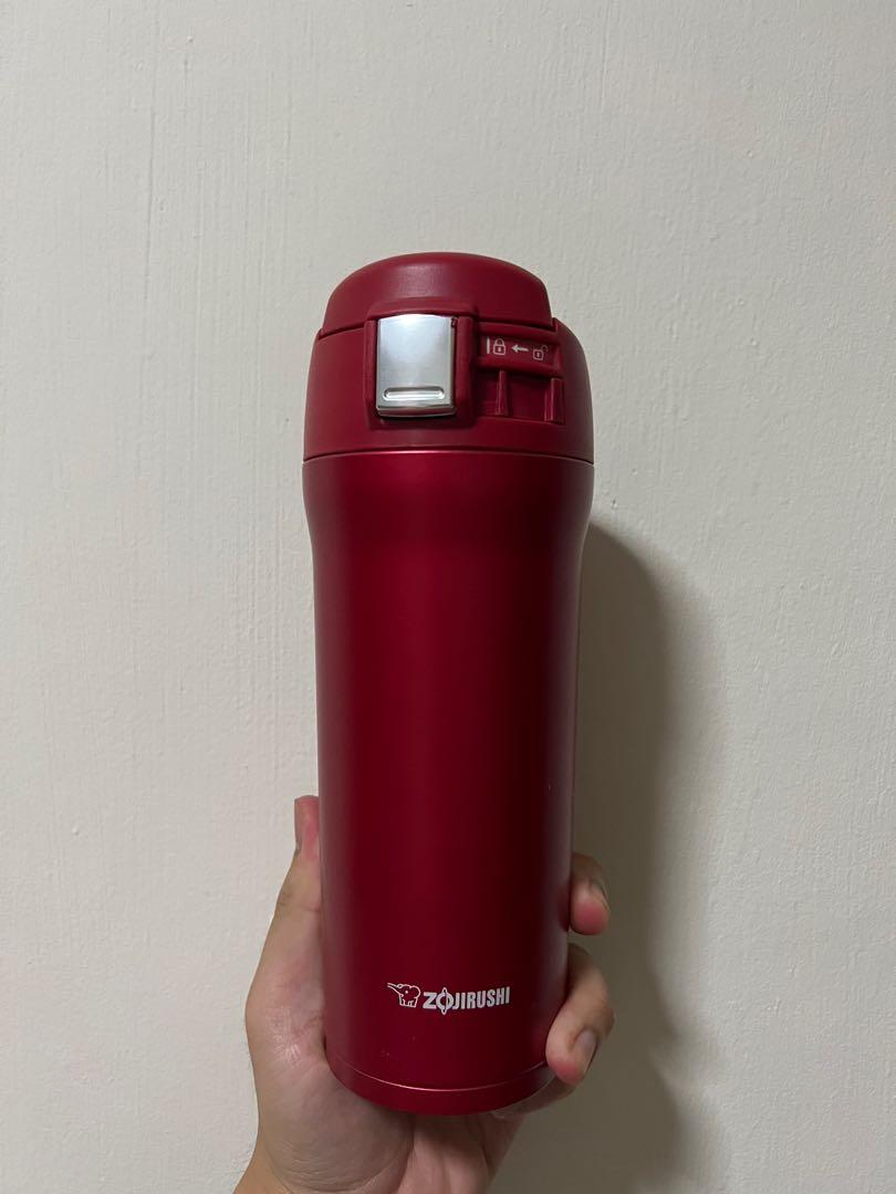 Red zojirushi flask, Furniture & Home Living, Kitchenware & Tableware