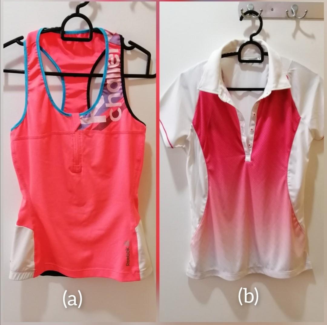Reebok and Mizuno sports golf top Women s Fashion Activewear
