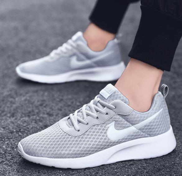 Sanearde Plus Size 35 47 Kasut Lelaki Ready Stock Kasut Perempuan Couple Sports Shoes Fashion Exercise Men Running Shoes Shock Slip On Fitness Woman