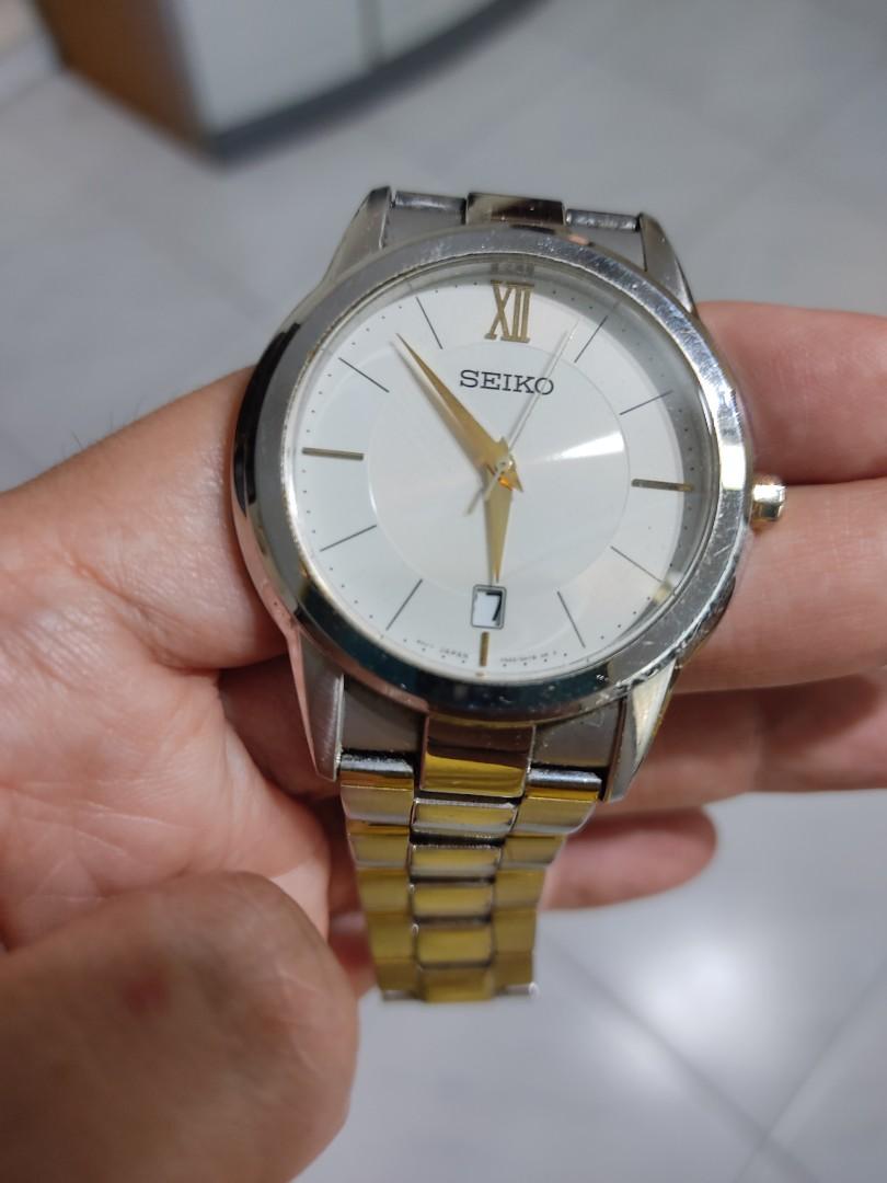 Seiko Sapphire crystal watch, Men's Fashion, Watches & Accessories, Watches  on Carousell