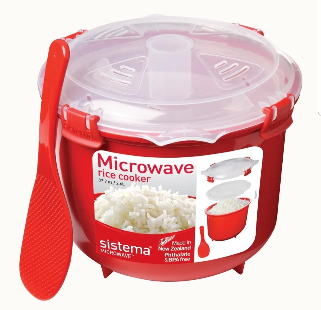 Sistema Microwave rice cooker (Category: Cookware & Accessories) located in Quezon City. Submitted by smallblackant (Listing ID 1173439776, Image 3). Description: 2.6L capacity https://www.sistemaplastics.com/2-6l-rice-cooker sf care of buyer.